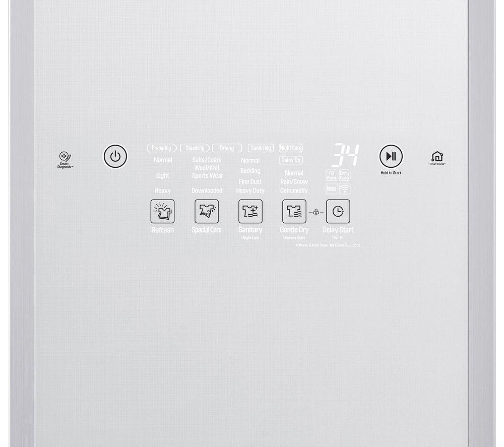 LG Styler S3WF WiFi-enabled Steam Clothing Care System - White