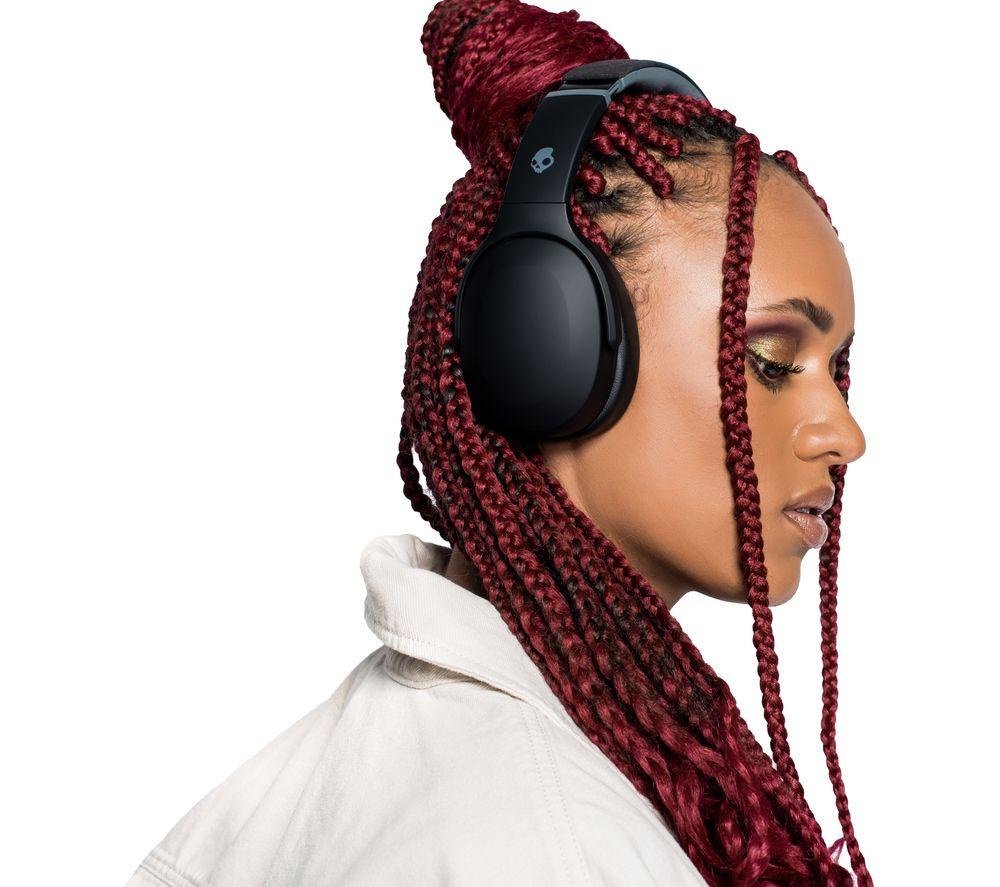 SKULLCANDY Crusher Evo Wireless Bluetooth Headphones - True Black
