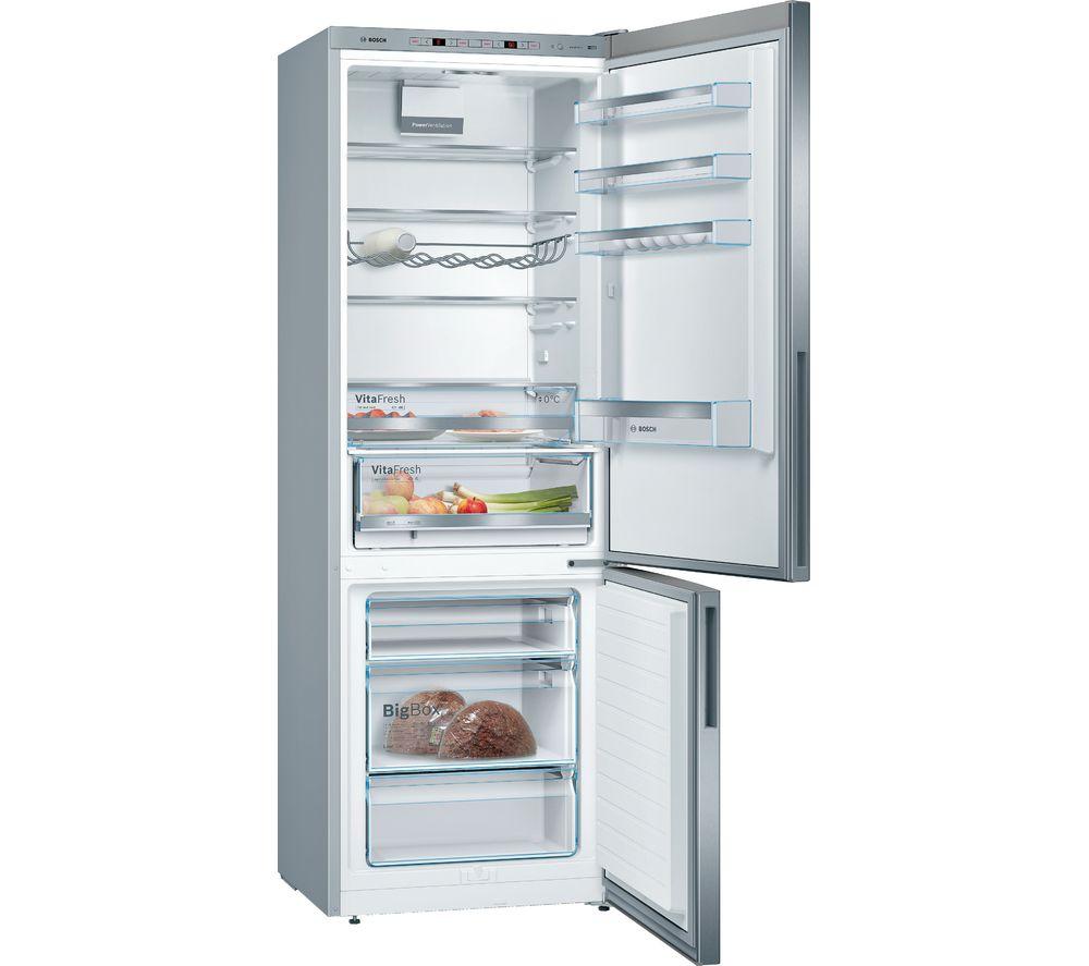 BOSCH Series 6 KGE49AICAG 70/30 Fridge Freezer - Inox