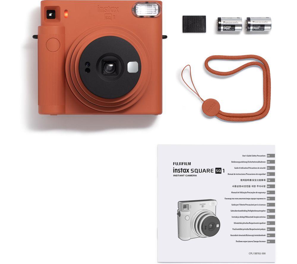 INSTAX SQ1 Instant Camera - Terracotta Orange