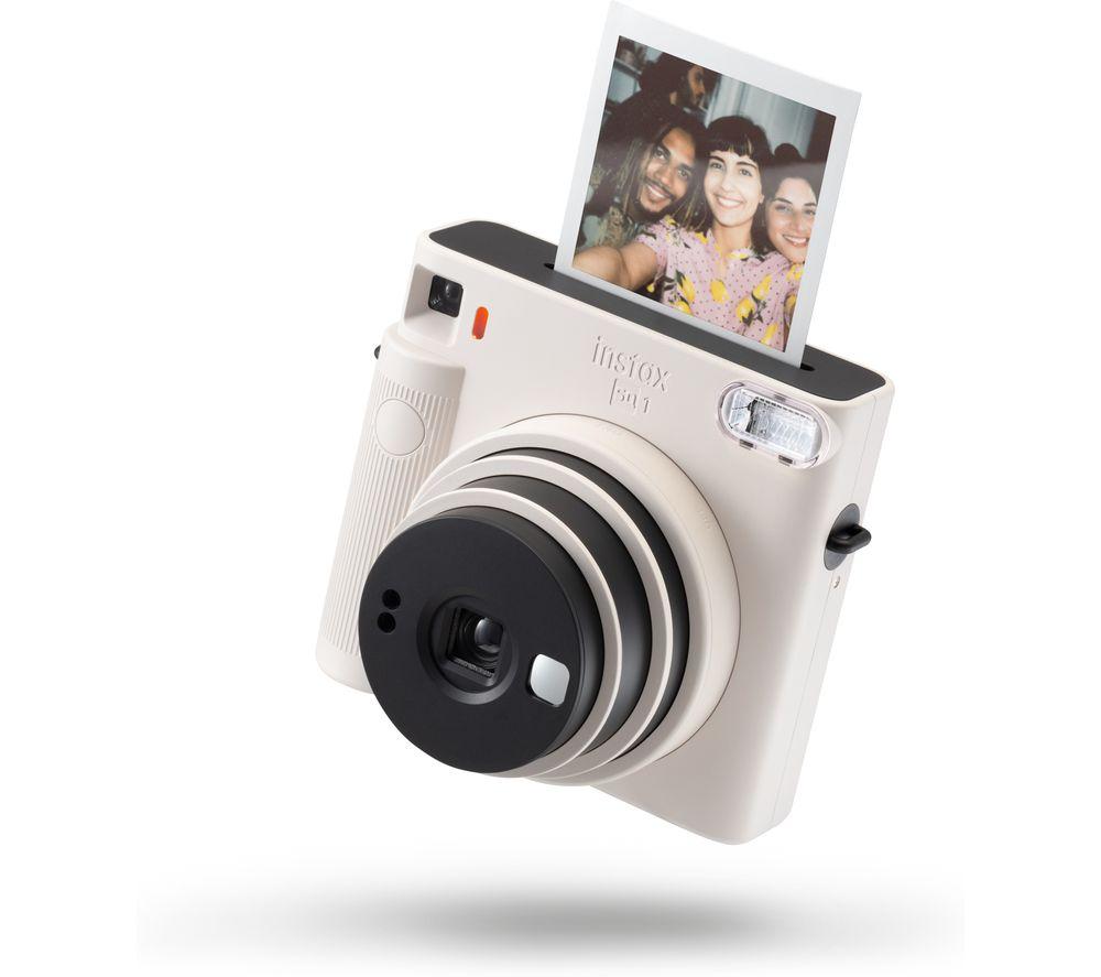 INSTAX SQ1 Instant Camera - Chalk White