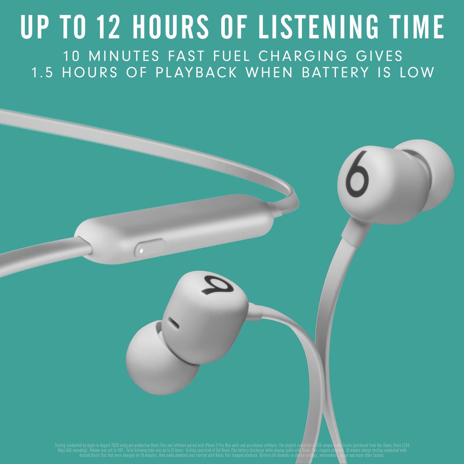 BEATS Flex Wireless Bluetooth Earphones - Smoke Grey