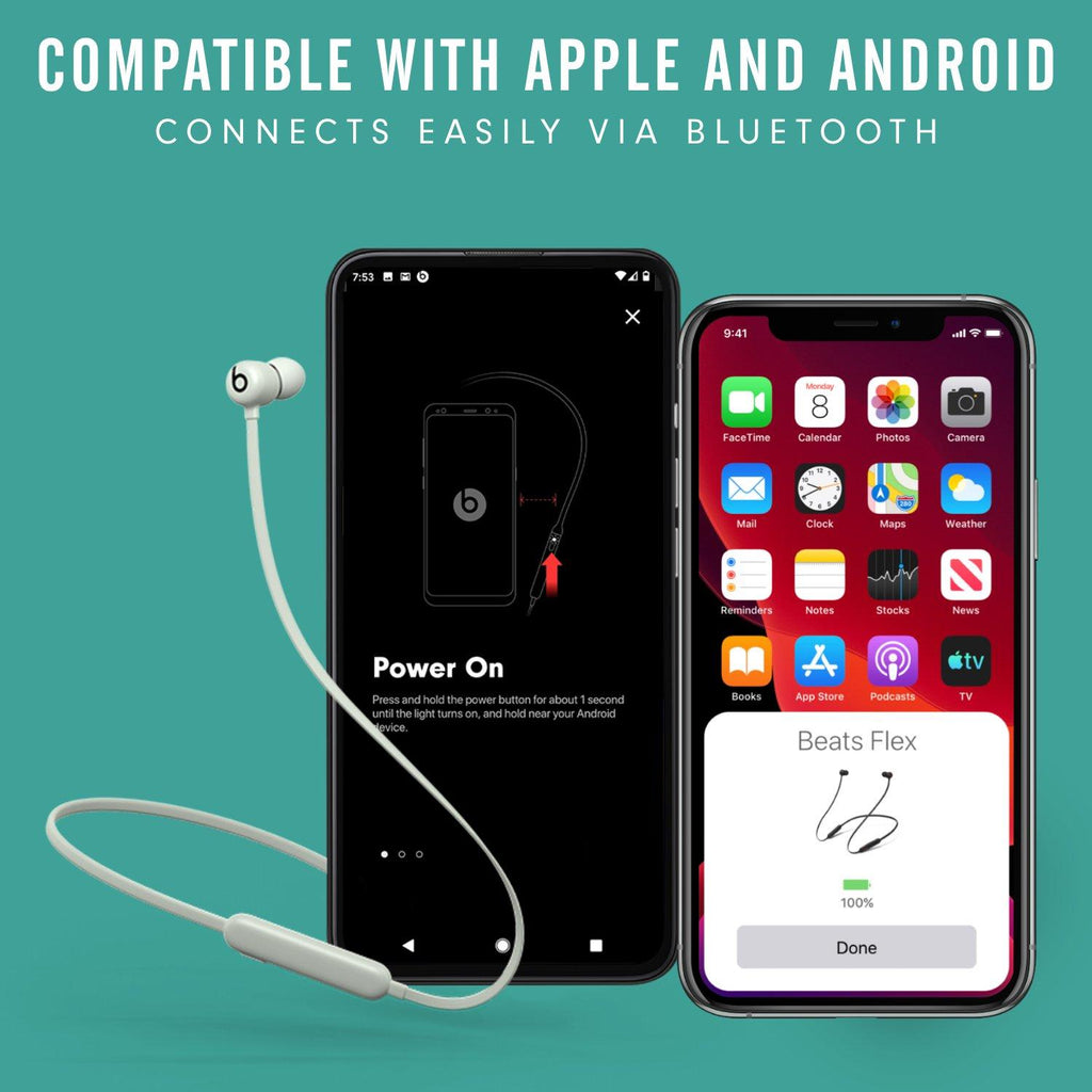 BEATS Flex Wireless Bluetooth Earphones - Smoke Grey