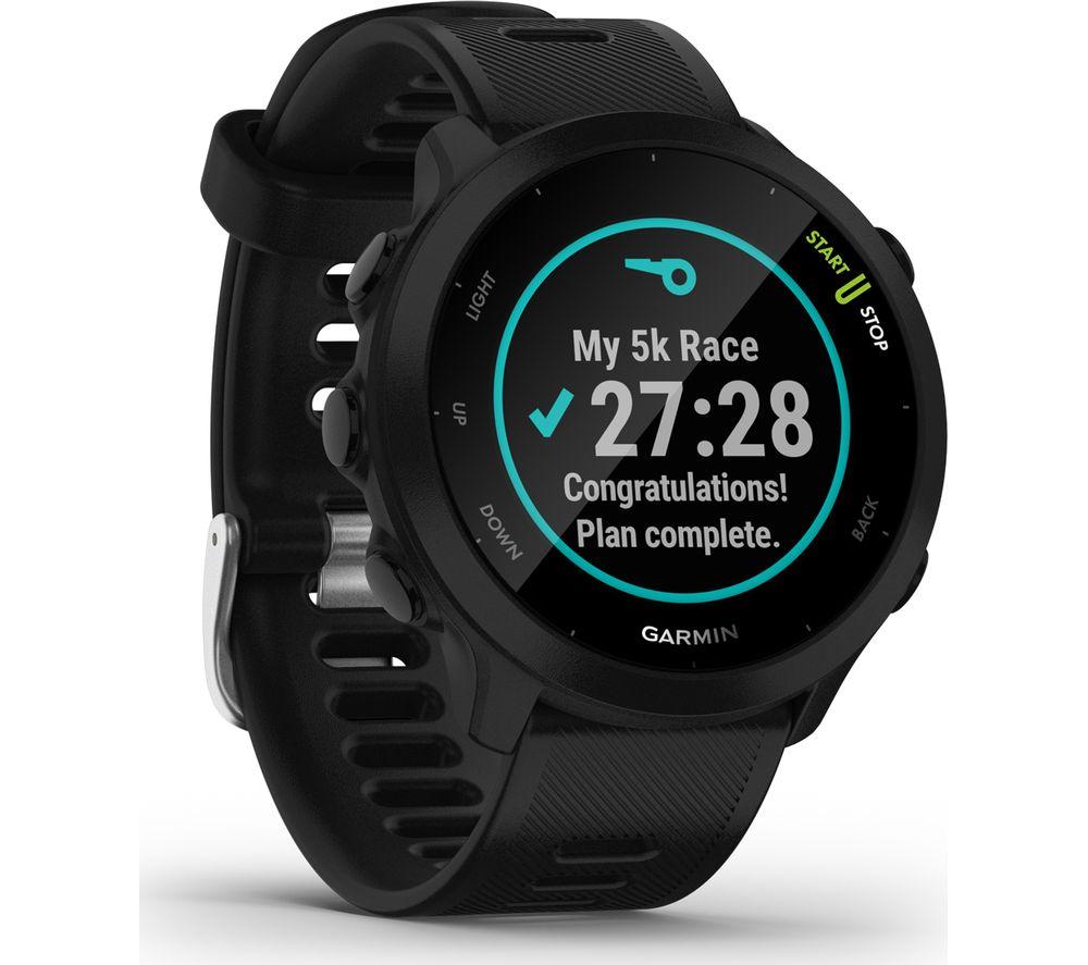 GARMIN Forerunner 55 Running Watch - Black, Universal
