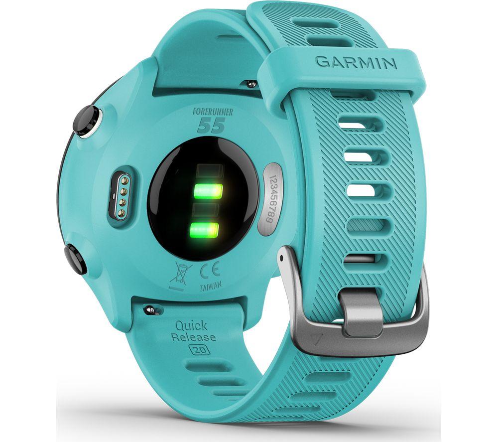 GARMIN Forerunner 55 Running Watch - Aqua Blue, Universal