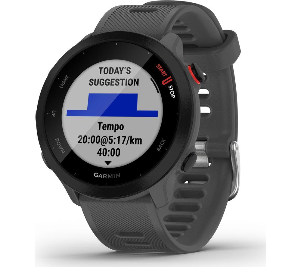 GARMIN Forerunner 55 Running Watch - Grey, Universal