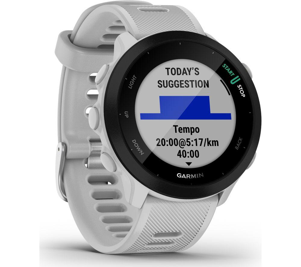 GARMIN Forerunner 55 Laufuhr – Whitestone, Universal