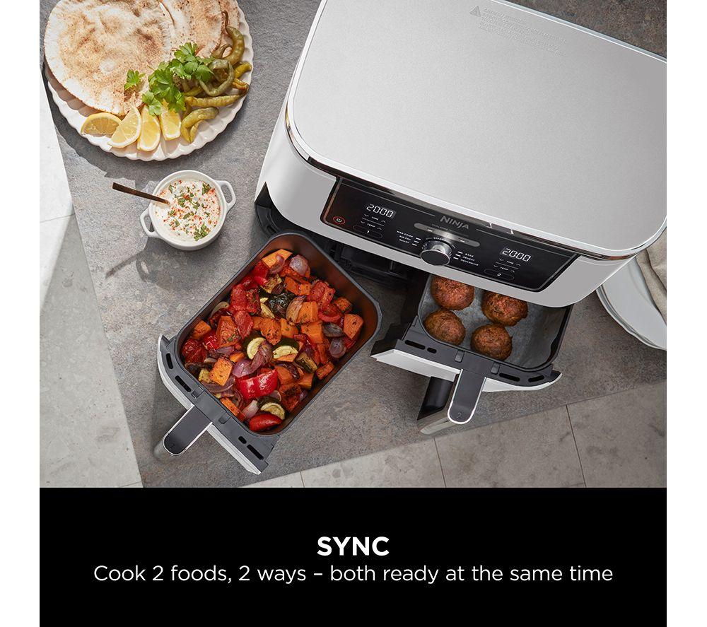 NINJA Foodi MAX Dual Zone AF400UKWH Air Fryer - White