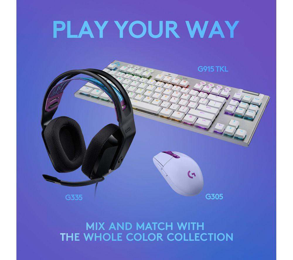 LOGITECH G335 Gaming-Headset - Schwarz