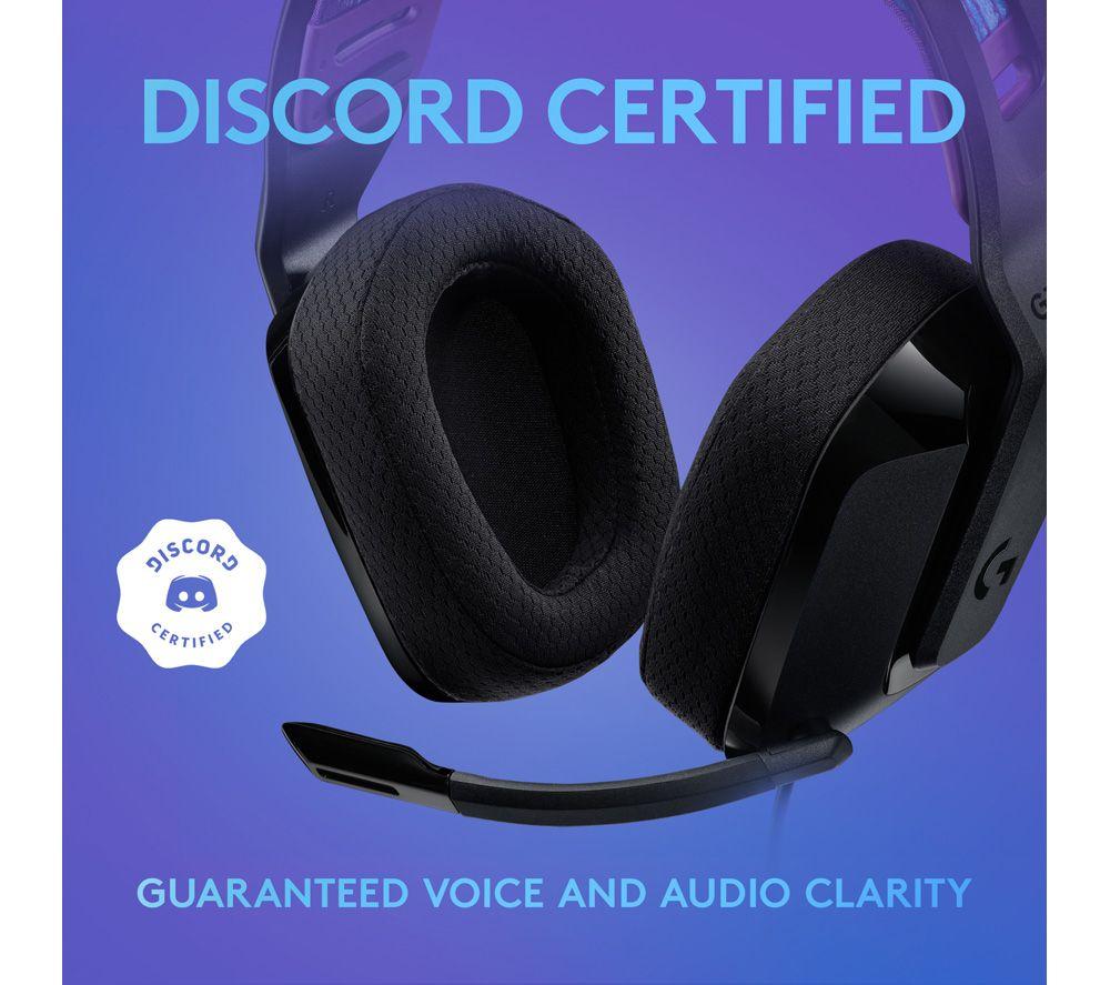 LOGITECH G335 Gaming-Headset - Schwarz