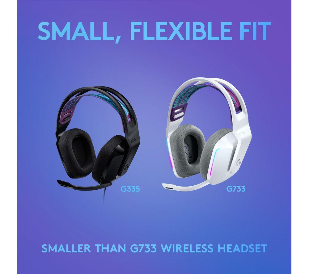 LOGITECH G335 Gaming-Headset - Schwarz