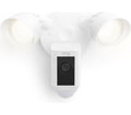 RING Floodlight Wired Plus Full HD 1080p WiFi Security Camera - White