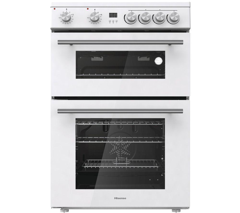 HISENSE HDE3211BWUK 60 cm Electric Ceramic Cooker - White