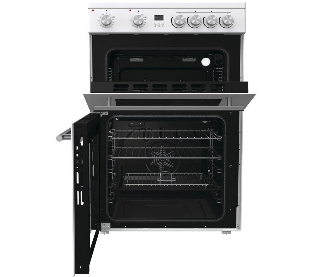 HISENSE HDE3211BWUK 60 cm Electric Ceramic Cooker - White