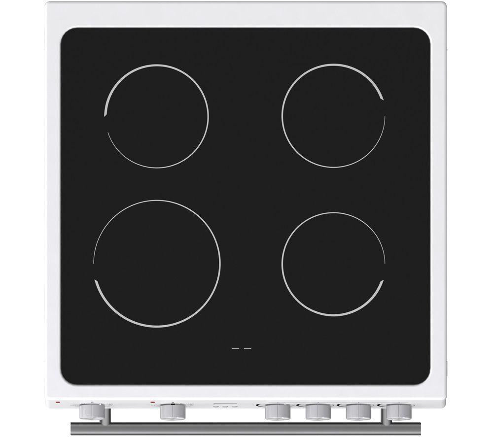 HISENSE HDE3211BWUK 60 cm Electric Ceramic Cooker - White