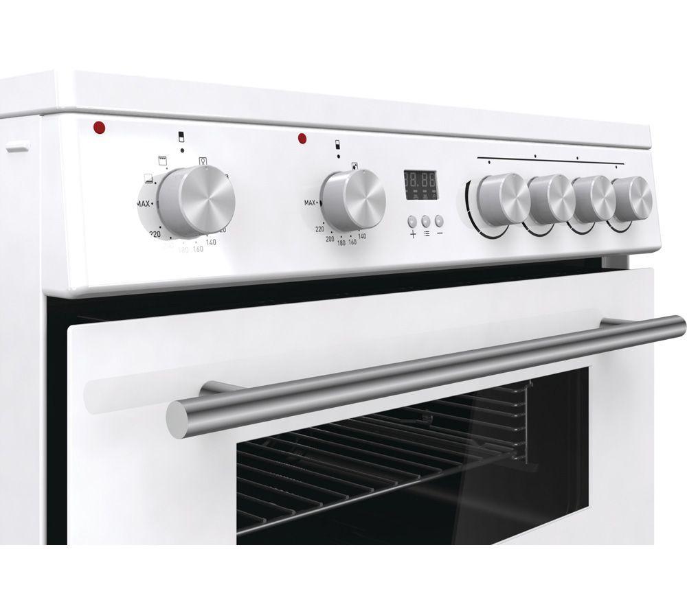 HISENSE HDE3211BWUK 60 cm Electric Ceramic Cooker - White