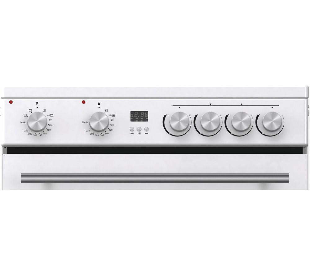 HISENSE HDE3211BWUK 60 cm Electric Ceramic Cooker - White