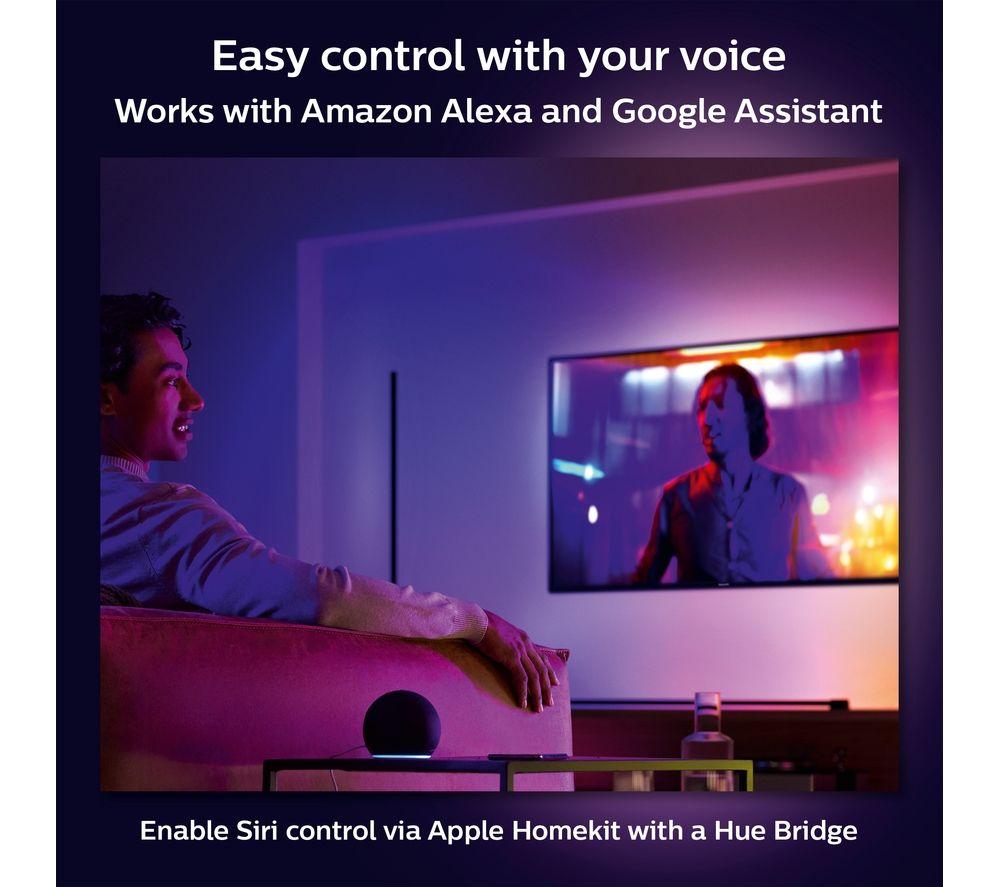 PHILIPS HUE Signe Gradient White & Colour Ambiance Smart LED Floor Lamp - White