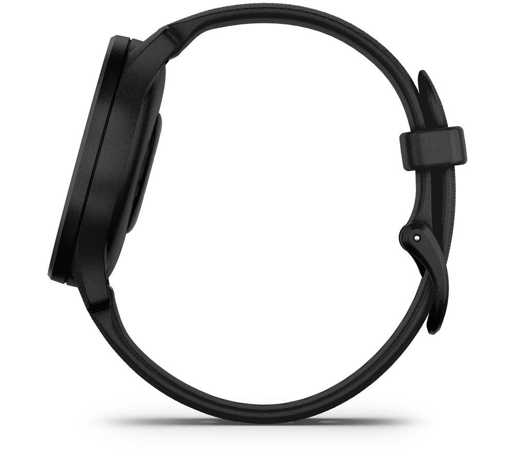 GARMIN vivomove Sport - Black, Silicone Strap, Small