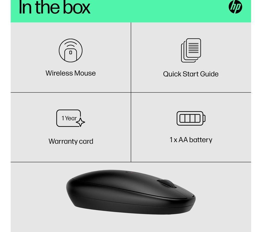 Mouse óptico inalámbrico Bluetooth HP 240 - Negro
