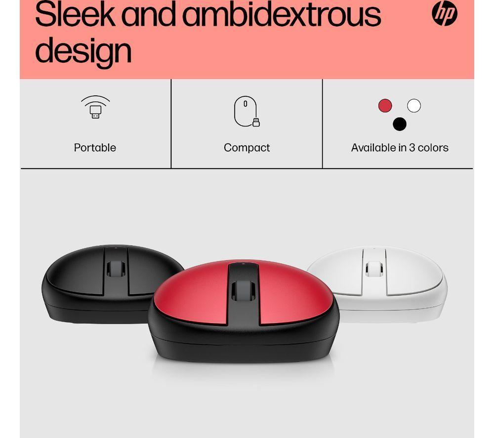 Ratón óptico inalámbrico HP 240 Bluetooth - Rojo
