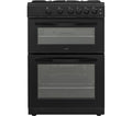 LOGIK LFTG60B22 60 cm Gas Cooker - Black