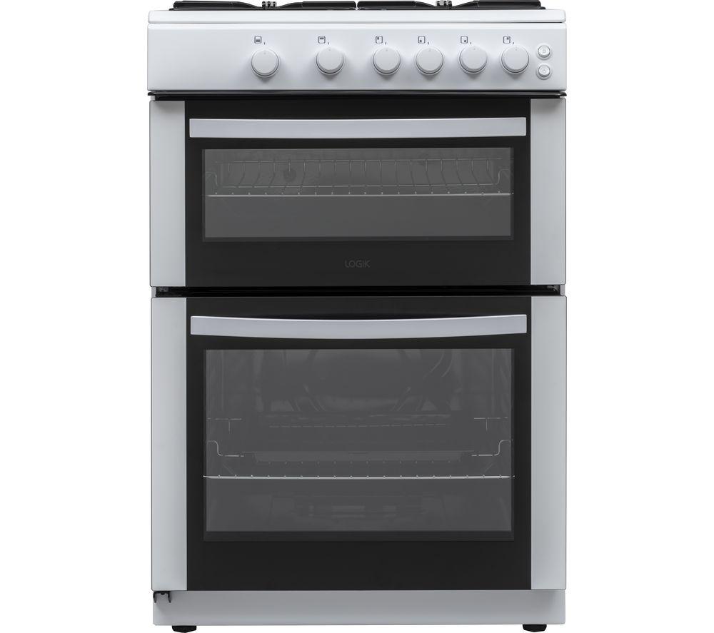 LOGIK LFTG60W22 60 cm Gas Cooker - White