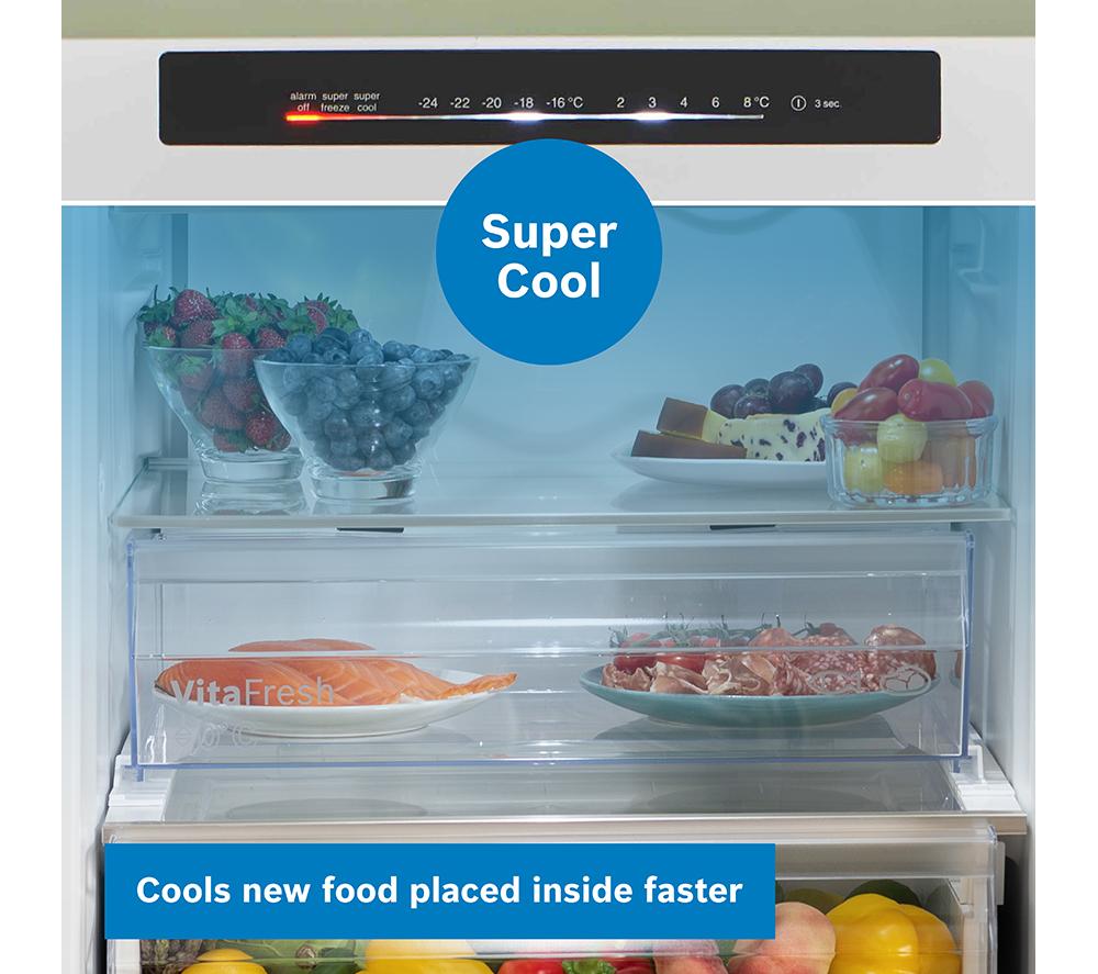 Frigorífico Combi Bosch Serie 4 KGN362LDFG 60/40 - Inox