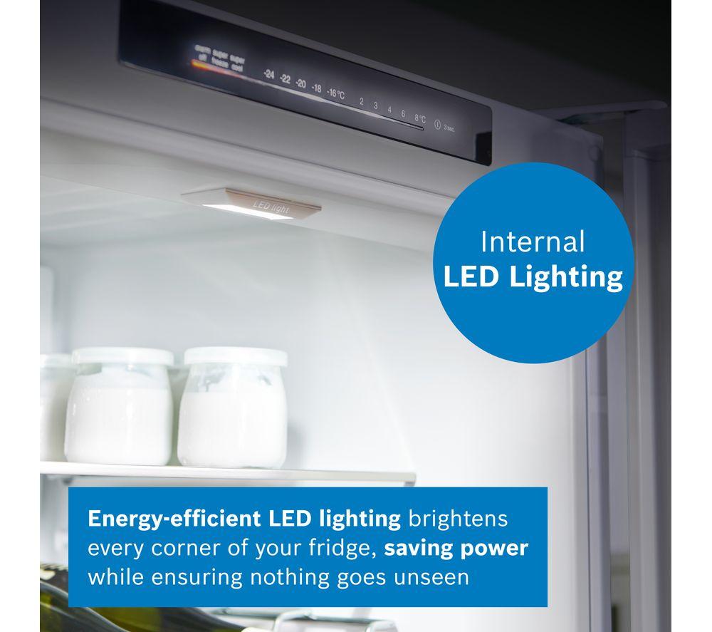 Frigorífico combi Bosch Serie 4 KGN362WDFG 60/40 - Blanco