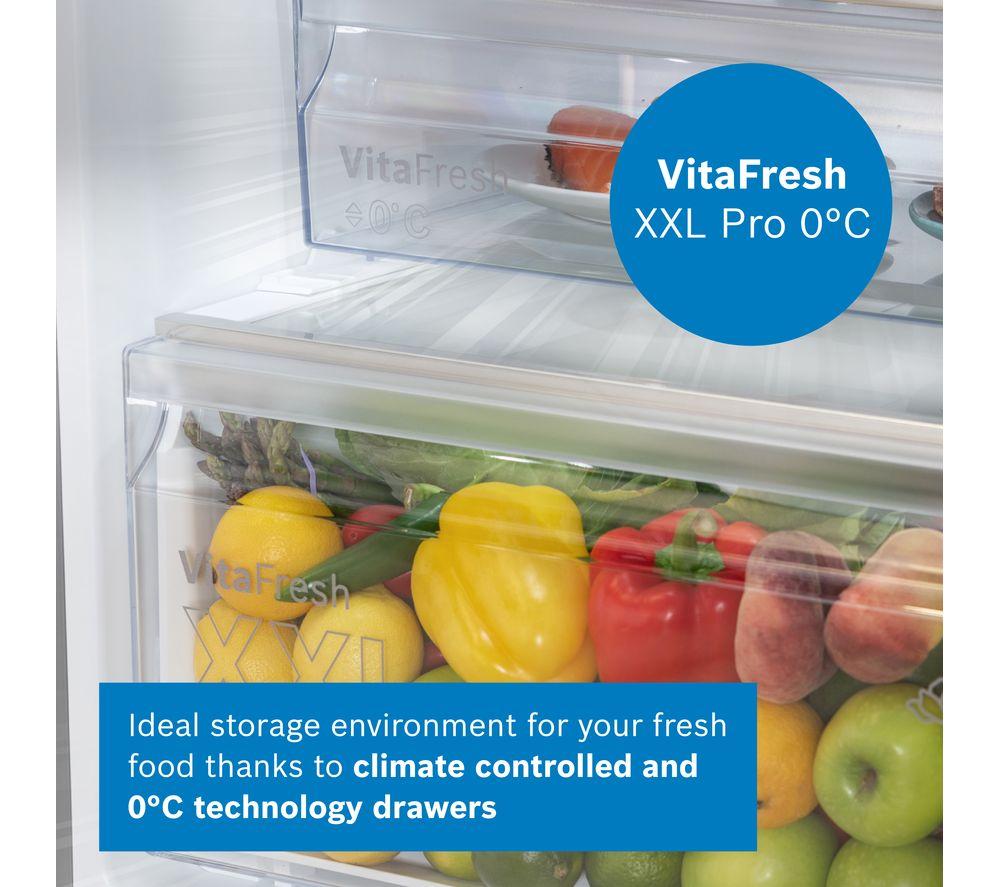 BOSCH Series 4 KGN392LDFG 70/30 Fridge Freezer - Inox