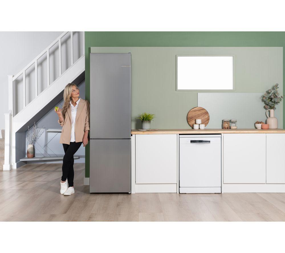 BOSCH Series 4 KGN392LDFG 70/30 Fridge Freezer - Inox