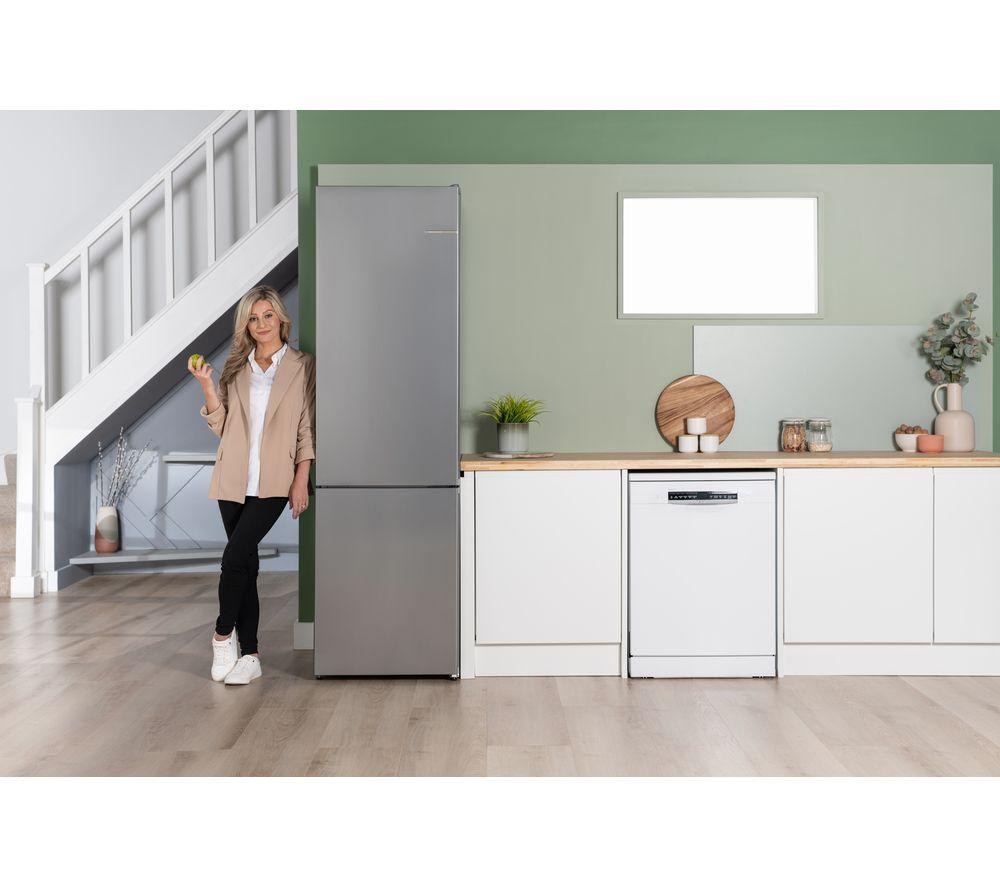 BOSCH Series 4 KGN392LDFG 70/30 Fridge Freezer - Inox