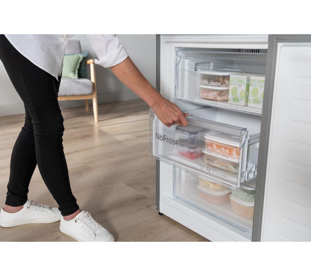 BOSCH Series 4 KGN392LDFG 70/30 Fridge Freezer - Inox