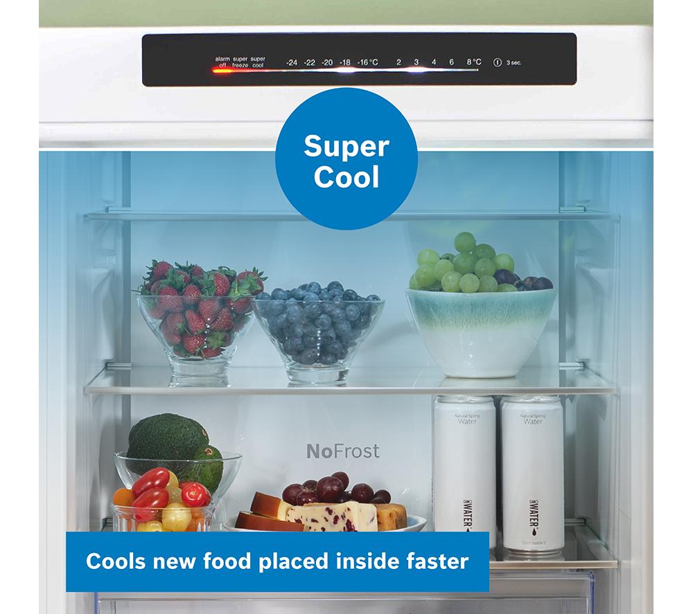 Frigorífico combi Bosch Serie 4 KGN392WDFG 70/30 - Blanco