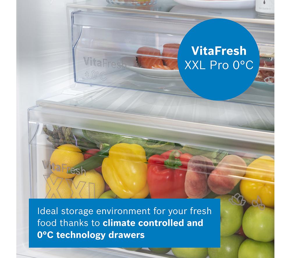 Frigorífico combi Bosch Serie 4 KGN392WDFG 70/30 - Blanco