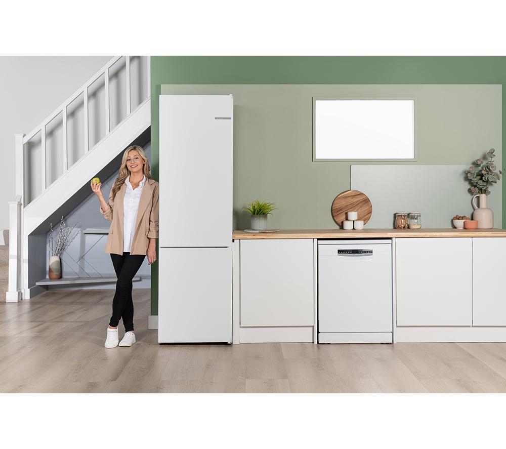 Frigorífico combi Bosch Serie 4 KGN392WDFG 70/30 - Blanco