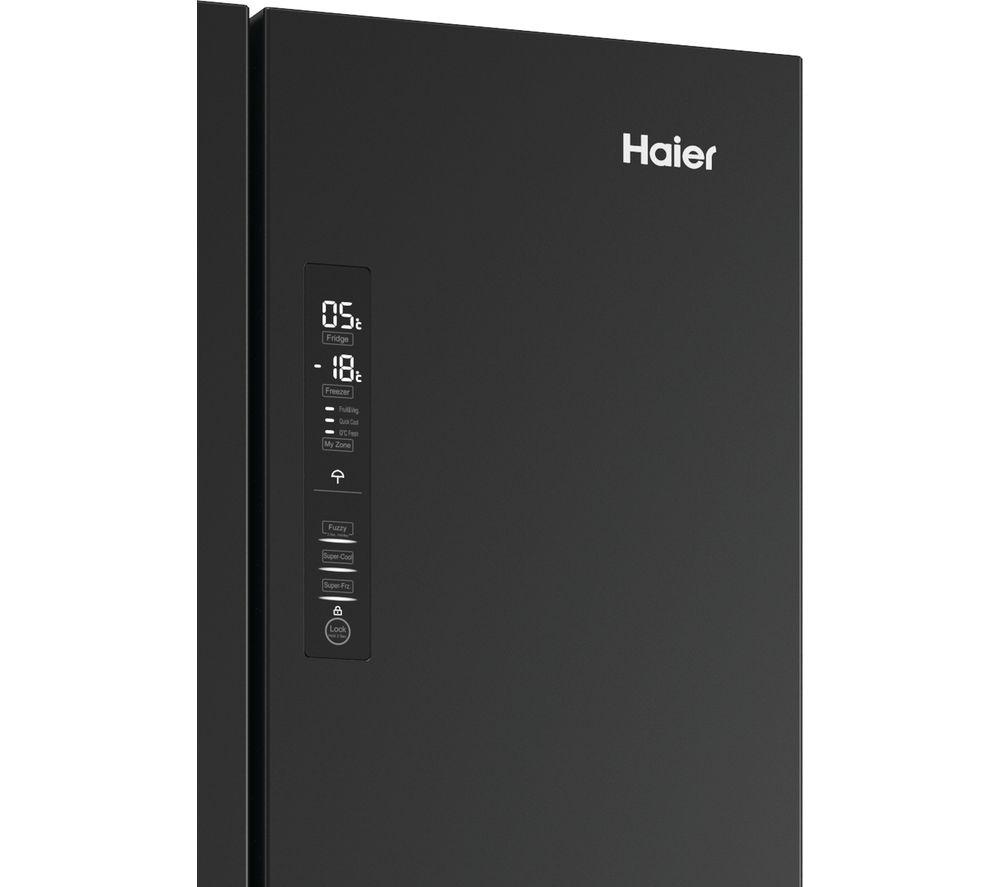 Frigorífico Combi HAIER HFR5719ENPB - Negro Pizarra