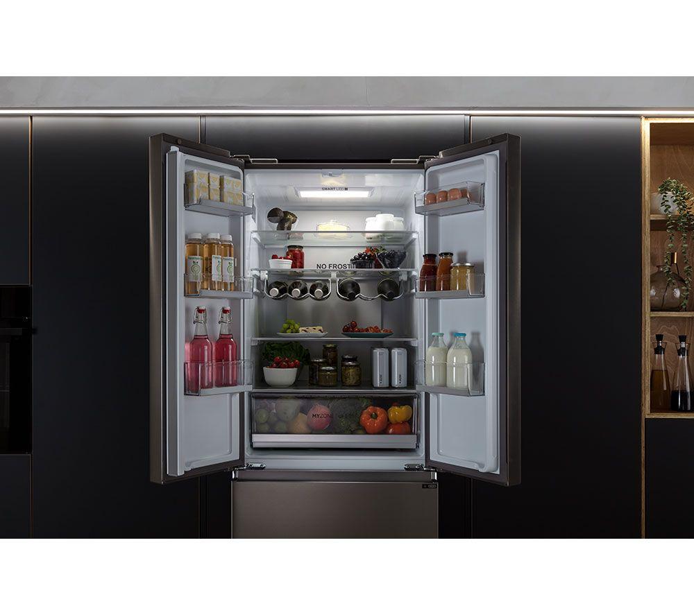 Frigorífico Combi HAIER HFR5719ENMP - Inox Platino