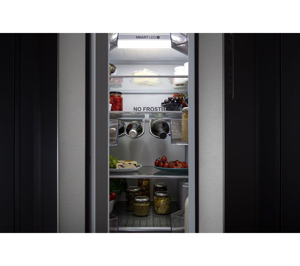Frigorífico Combi HAIER HFR5719ENMP - Inox Platino