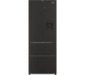 HAIER HFR5719EWPB Fridge Freezer - Slate Black