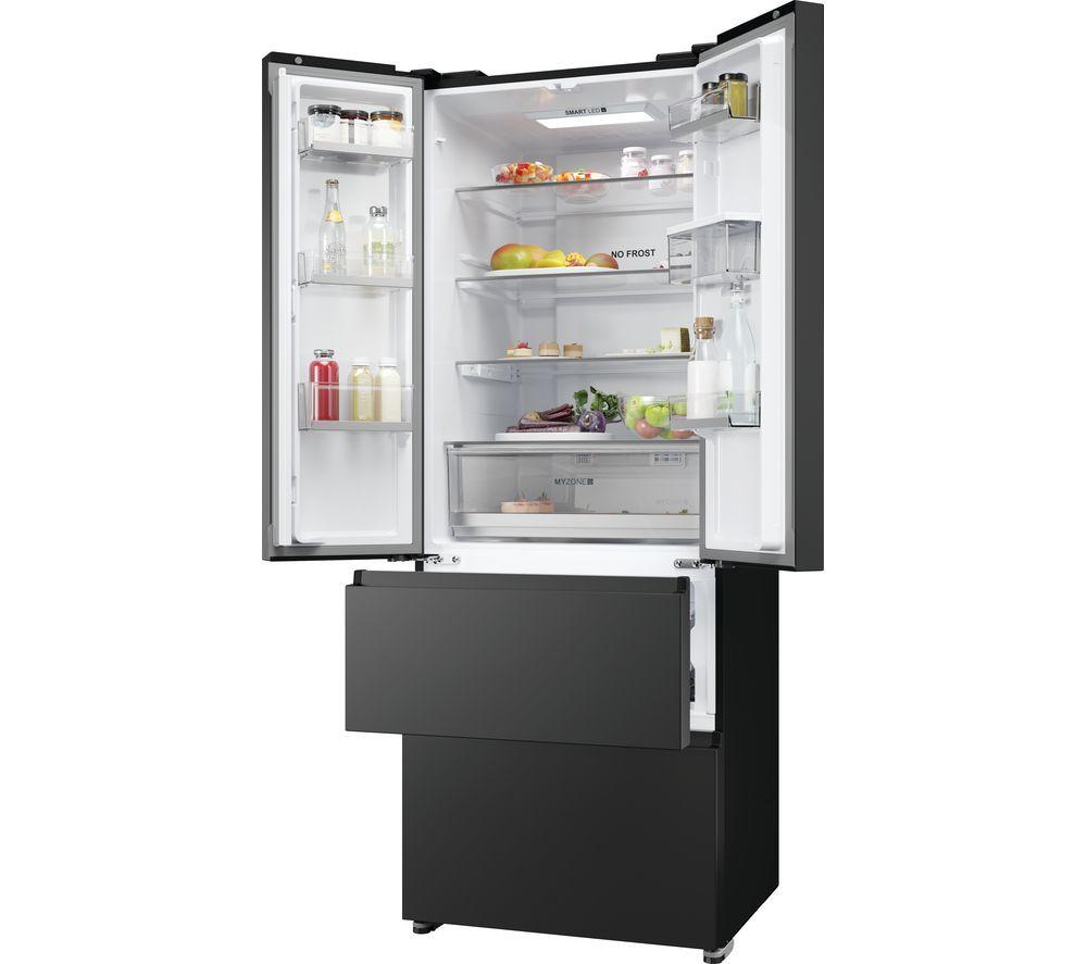 Frigorífico Combi HAIER HFR5719EWPB - Negro Pizarra