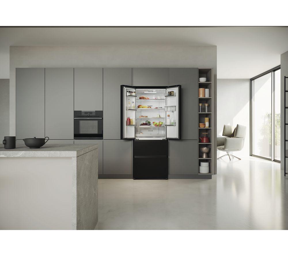 Frigorífico Combi HAIER HFR5719EWPB - Negro Pizarra