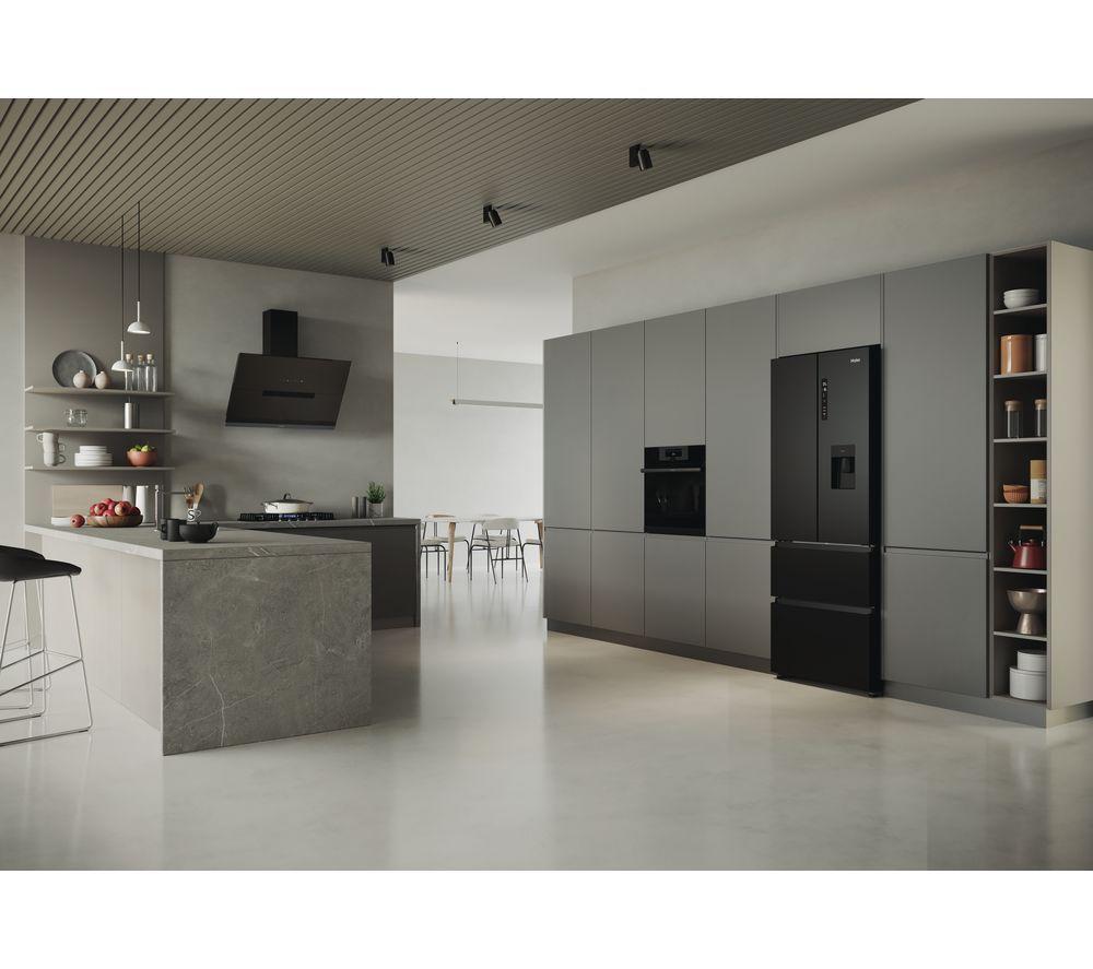 Frigorífico Combi HAIER HFR5719EWPB - Negro Pizarra