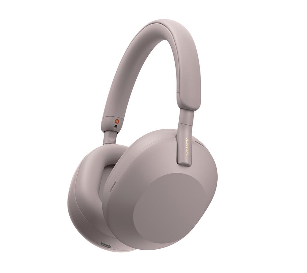 SONY WH-1000XM5 Wireless Bluetooth Noise-Cancelling Headphones - Smoky Pink