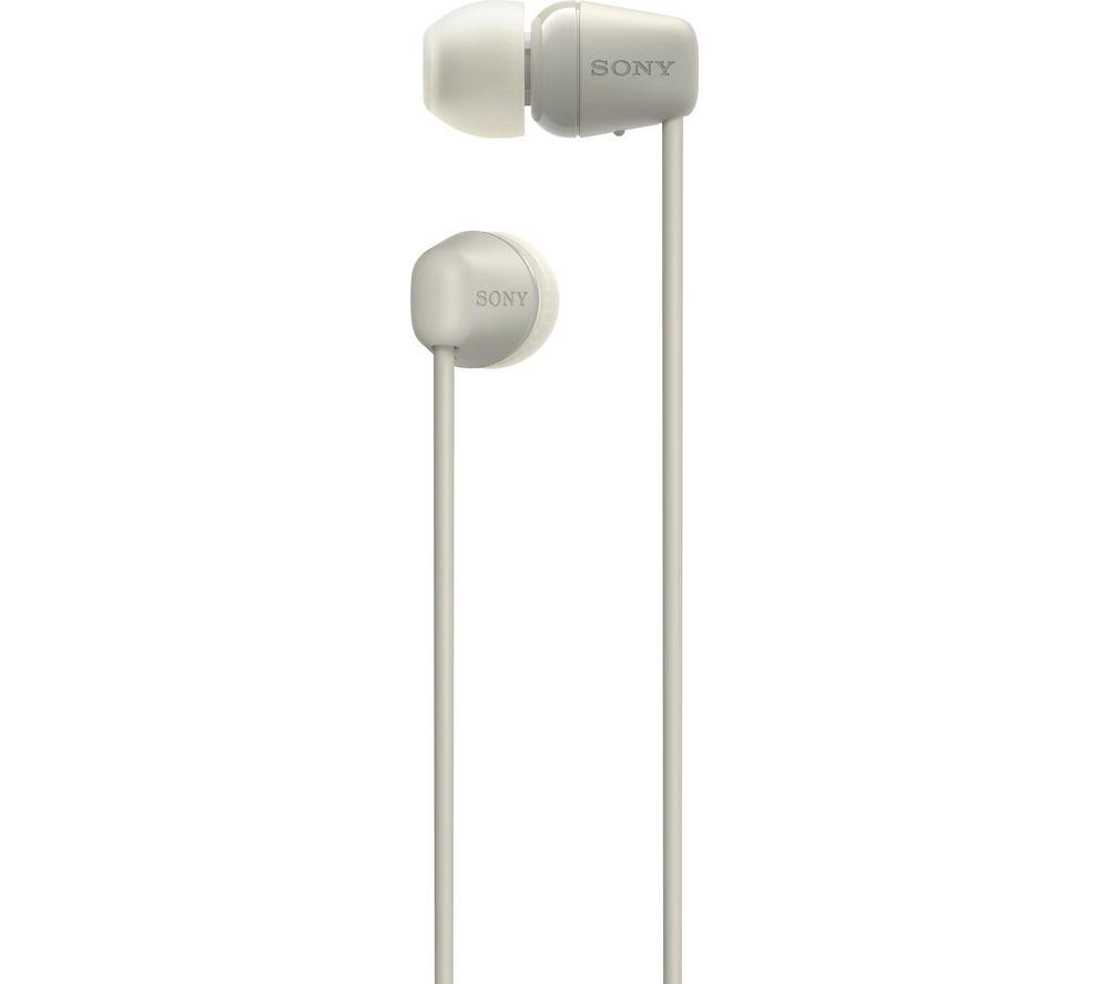 Auriculares inalámbricos Bluetooth SONY WI-C100 - Gris topo