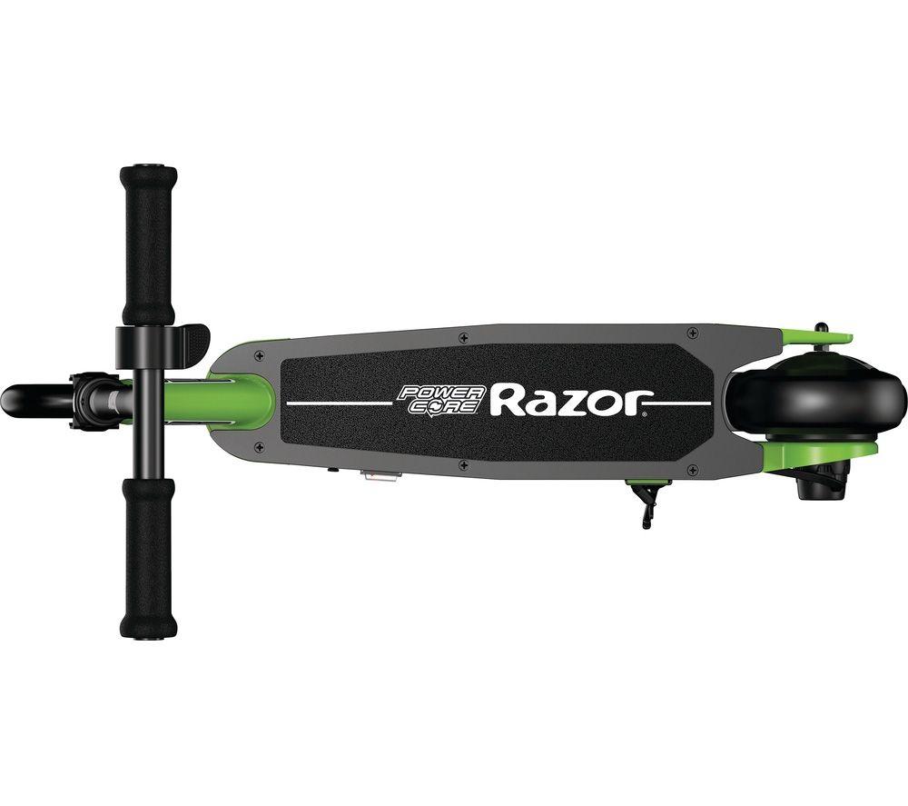 RAZOR Power Core S80 Electric Kids' Scooter - Black & Green