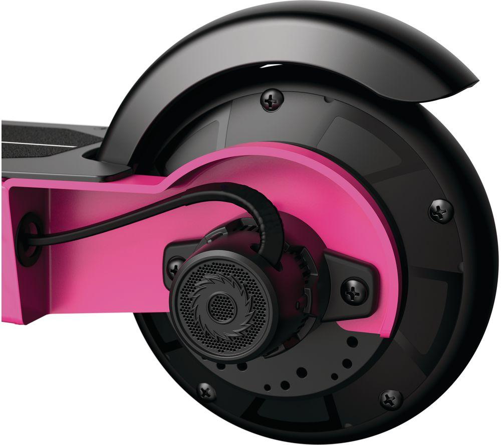 RAZOR Power Core S80 Electric Kids' Scooter - Black & Pink