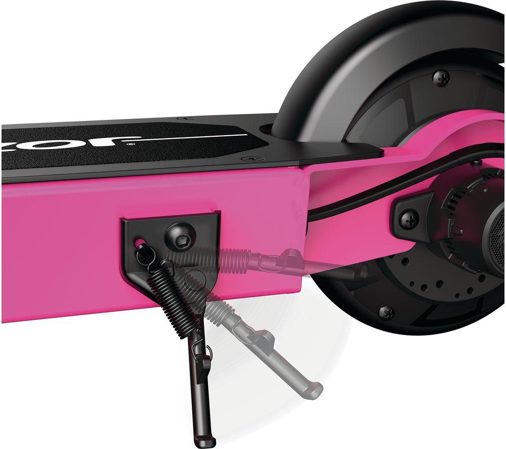 RAZOR Power Core S80 Electric Kids' Scooter - Black & Pink