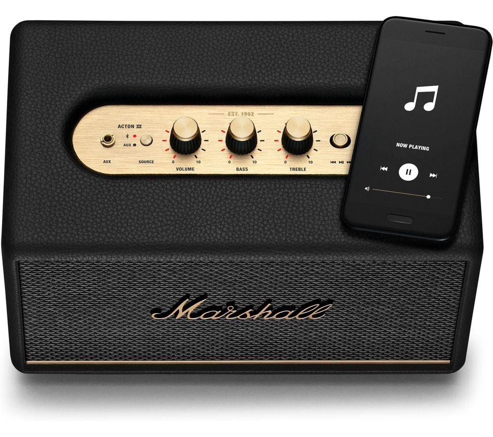 Altavoz Bluetooth MARSHALL Acton III - Negro