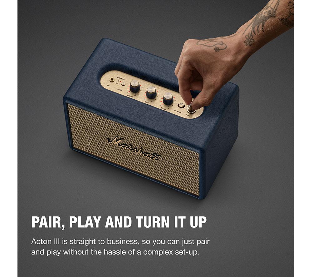 Altavoz Bluetooth MARSHALL Acton III - Azul noche